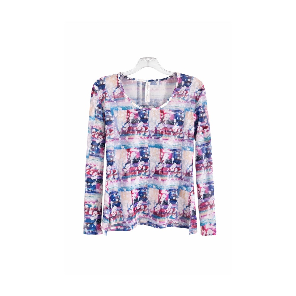 Denise Cronwell Multicolor Activewear Top